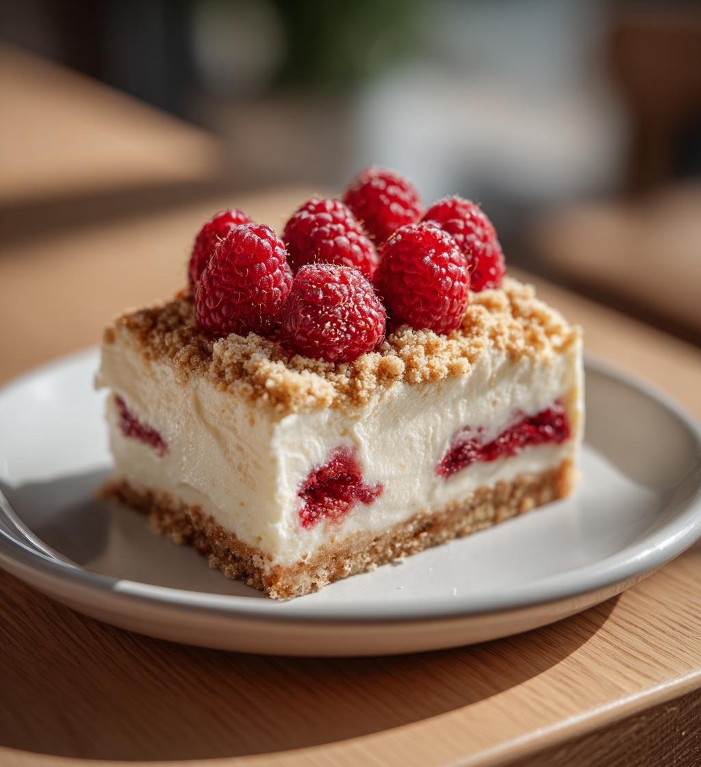 Hallonsmulpaj-cheesecake – Enkel och God Dessert för Alla Tillfällen