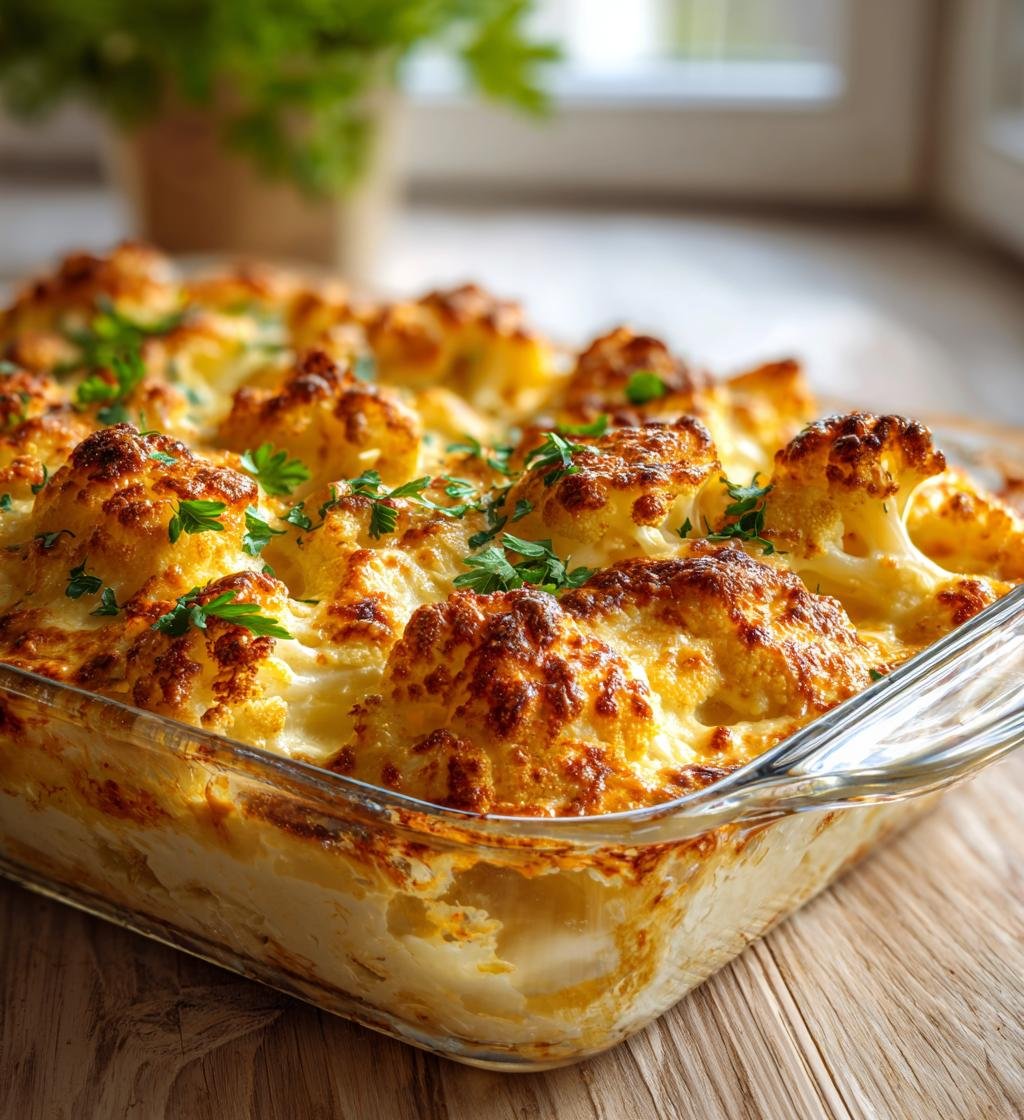 Blomkålsgratäng med krämig ostsås – Enkel och god middag - steg för steg