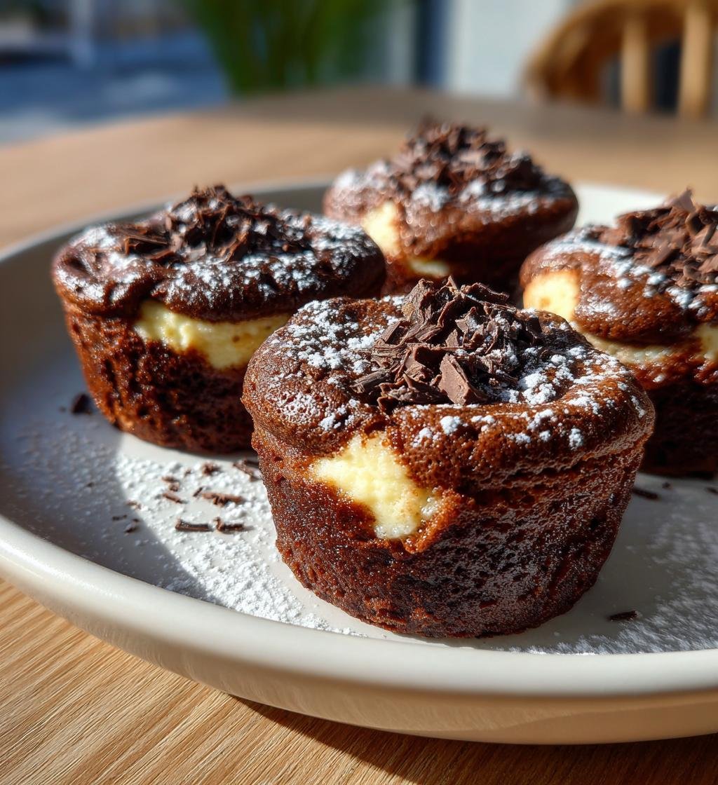 Nutellacheesecake-muffins – Enkel och Krämig Efterrätt - steg för steg