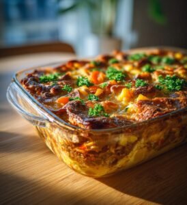 Kasslergratäng med ananas och curry