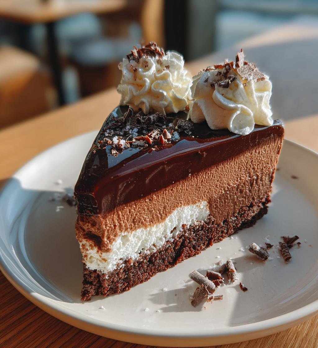 Kaffe- och chokladmoussetårta - Enkel och Krämig Dessert
