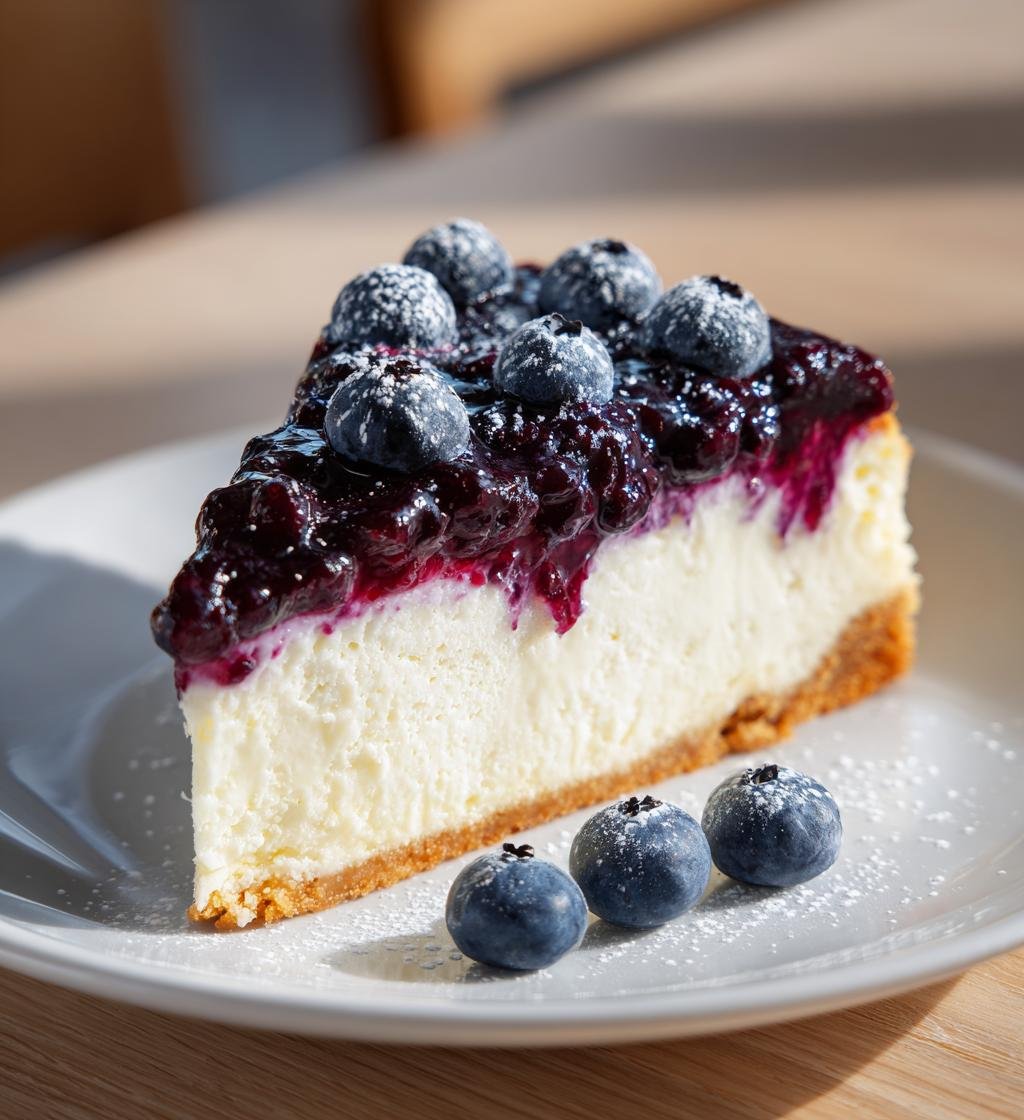 Blåbärs- och citroncheesecake-rutor – Enkel och krämig efterrätt