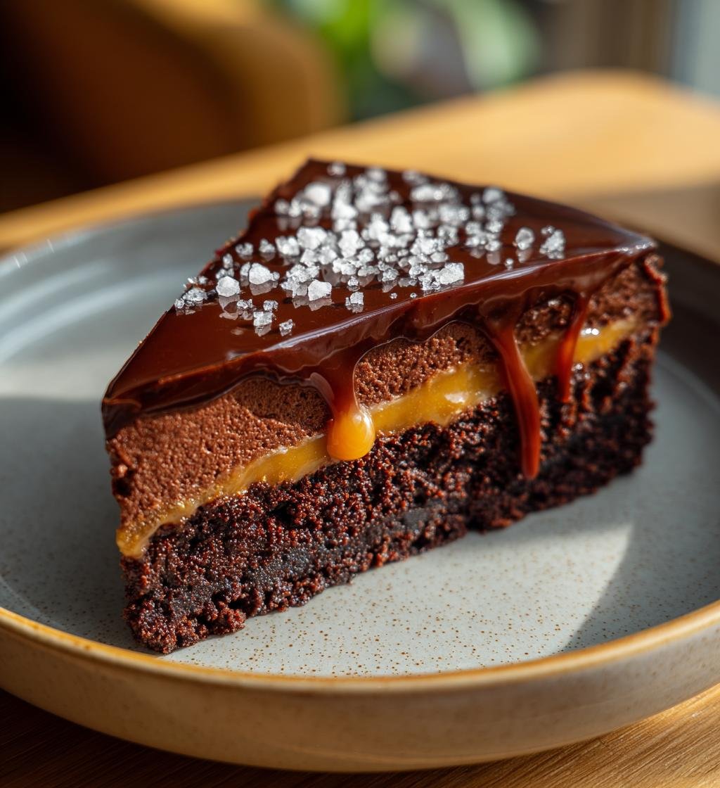 Browniehjärtan med salt karamell - Perfekt & Enkel Efterrätt - steg för steg