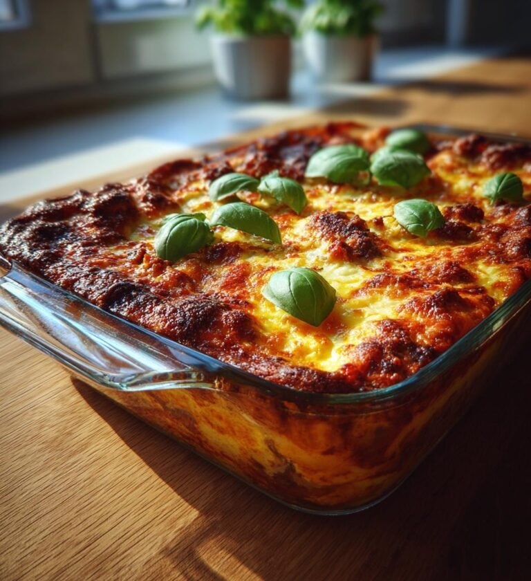 Cannelloni med köttfärssås och krämigt osttäcke