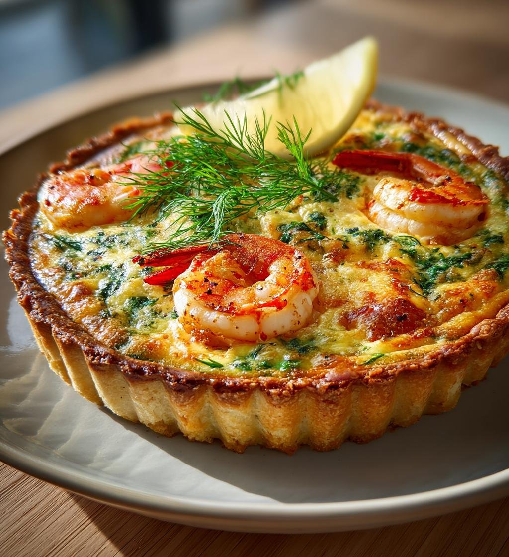 Påskpaj med räkor, purjolök och citron – Enkel och God!