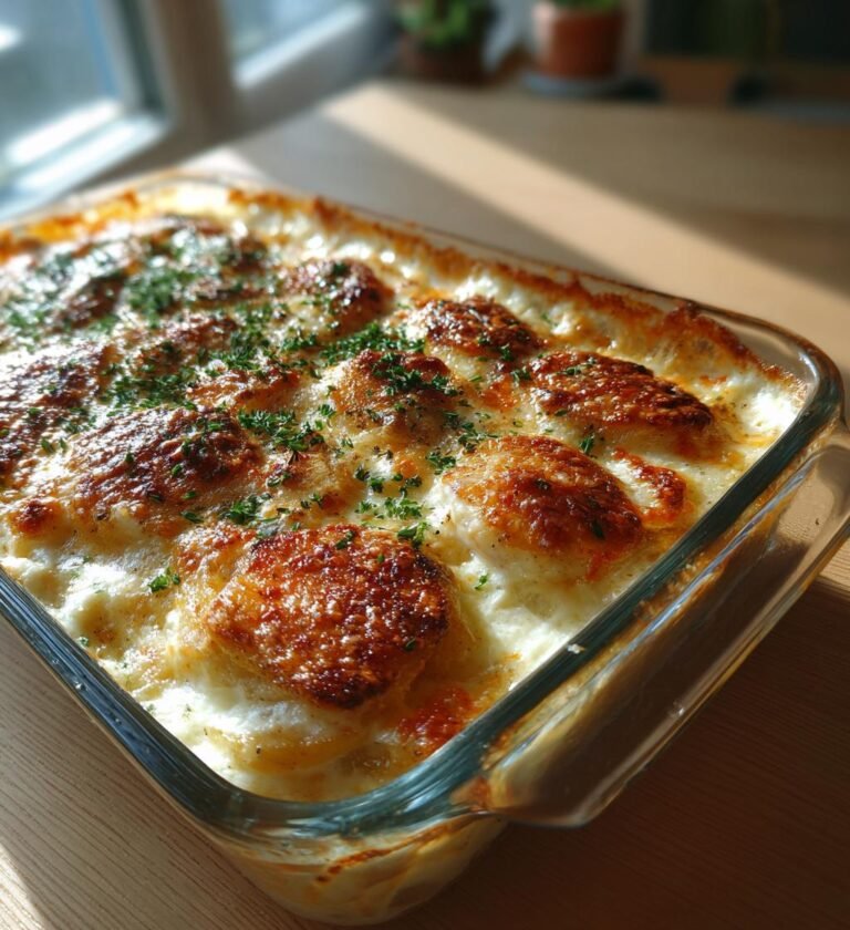 Krispig kycklinggratäng med sweet chili och färskost