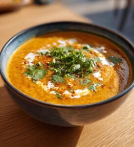 Morotssoppa med ingefära och kokosmjölk