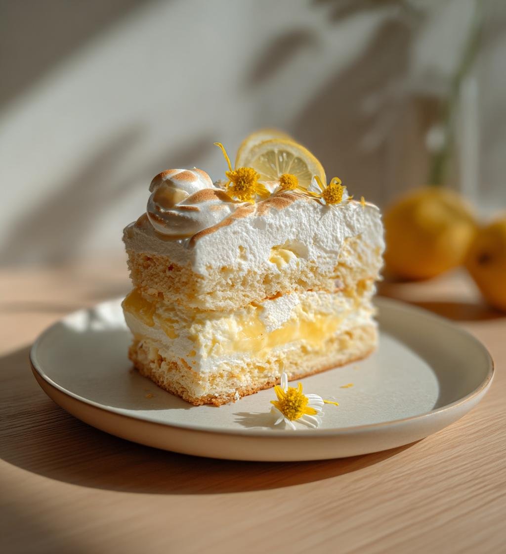 Påsktårta med citron, maräng och marsipan – Enkel och God Efterrätt