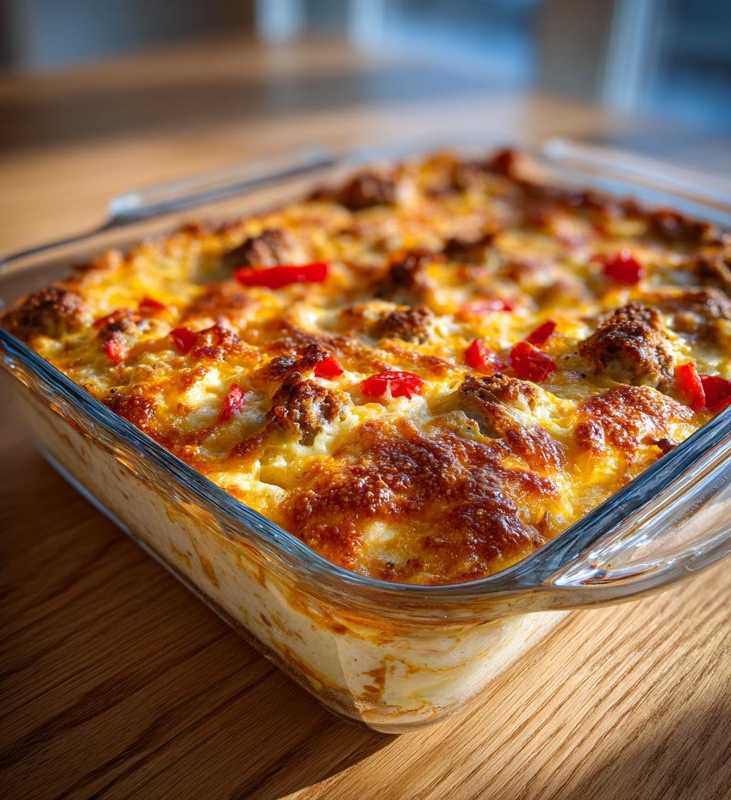 Korvstroganoffpaj med cheddar och paprika – Enkel och God