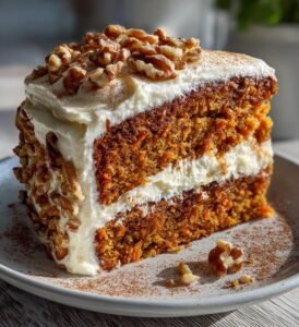 Morotskakecheesecake med färskostglasyr