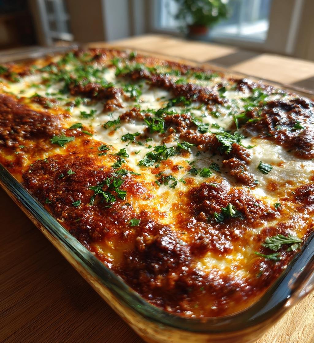 Lasagnepaj med köttfärs och frasigt ostskal – Enkel och God middag - steg för steg