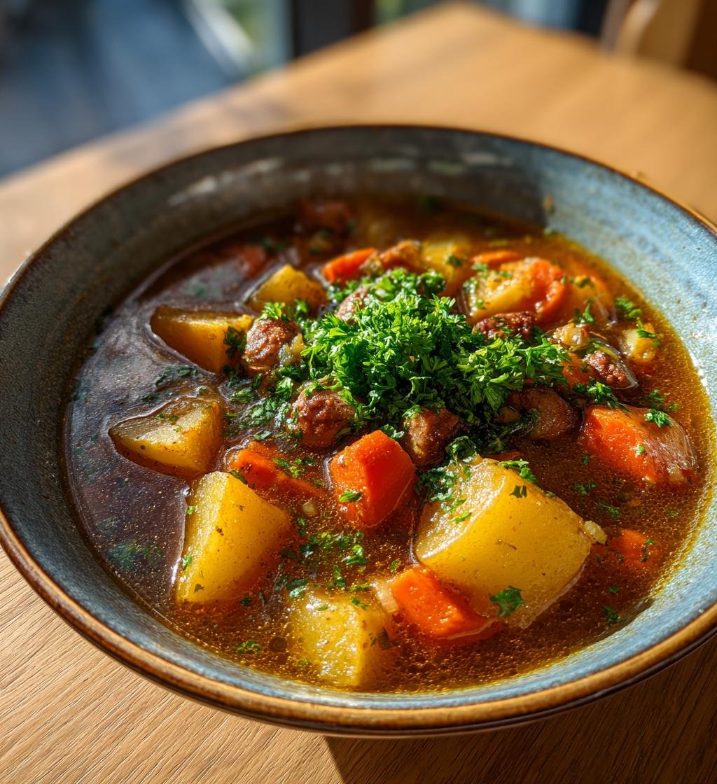 Korvgryta med potatis och rotfrukter – Enkel och God Långkok