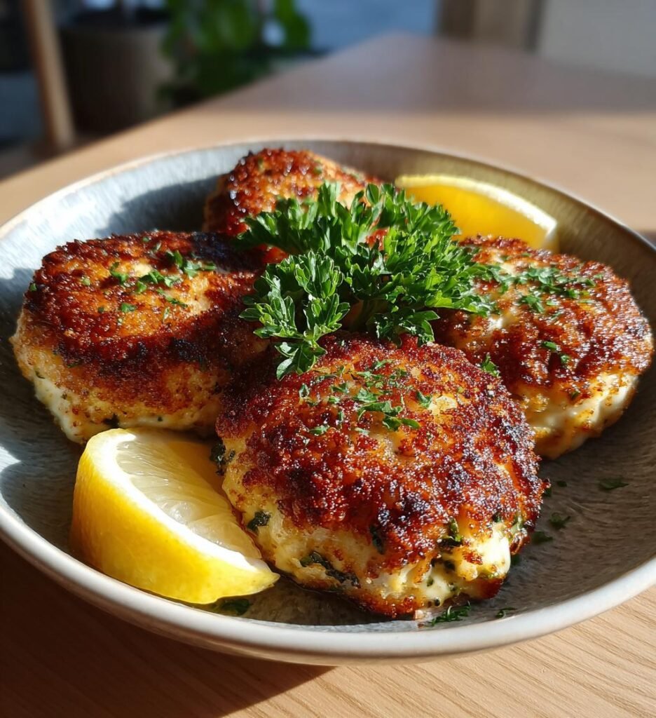 Torskfickor fyllda med purjolök och ost