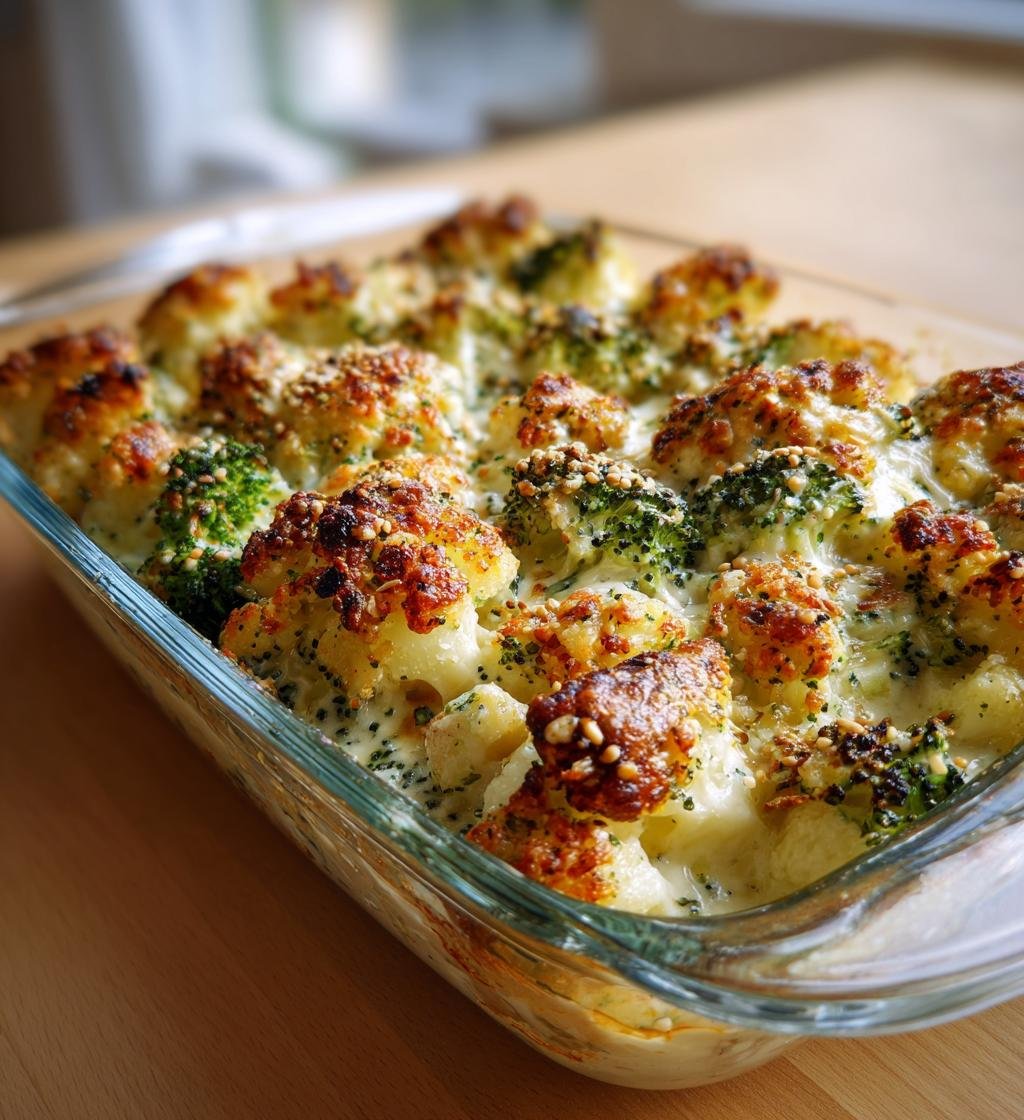 Broccoligratäng med keso, cheddar och fröcrunch – Enkel och Nyttig!