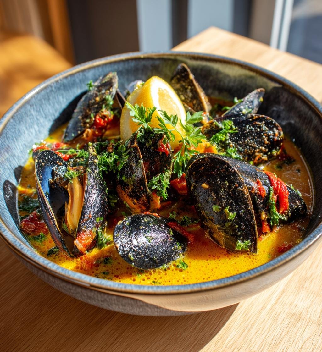 Mussel- och torskgryta med saffran och tomat - Enkel och God! - steg för steg