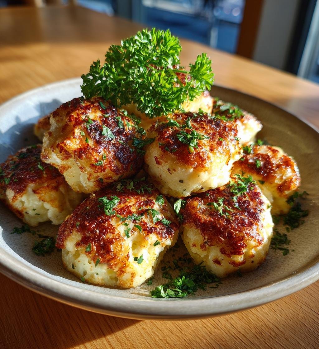 Ostfyllda kyckling- och potatisbollar – Enkel och god kvällsmat