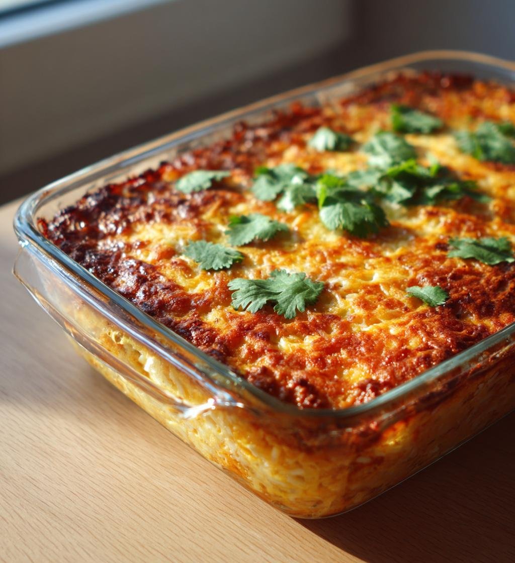 Tacogratäng med kalkonfärs, ris och cheddar – Enkel och God middag - steg för steg