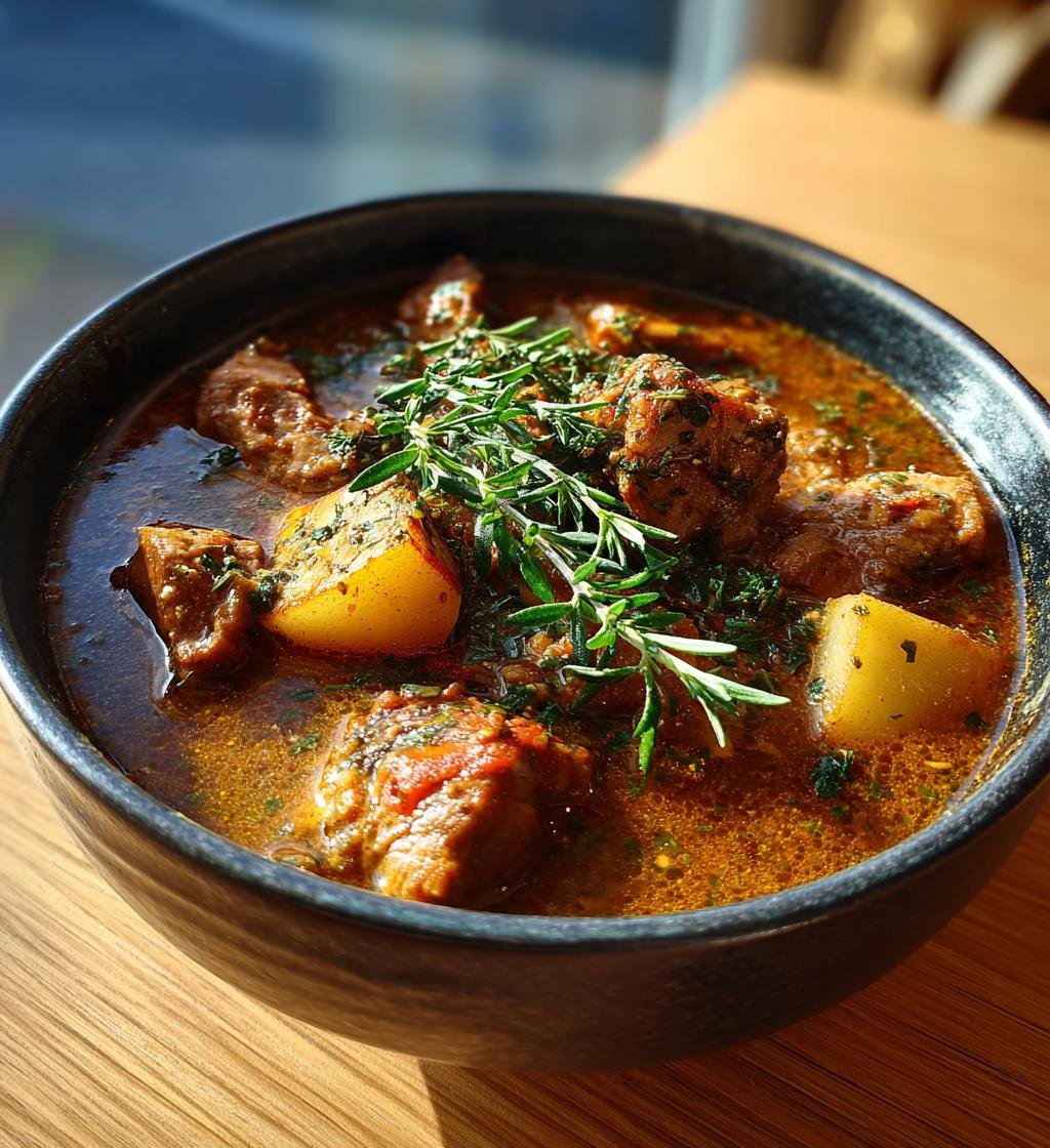 Fläskgryta med äpple, salvia och dijon – Enkel och God Middag
