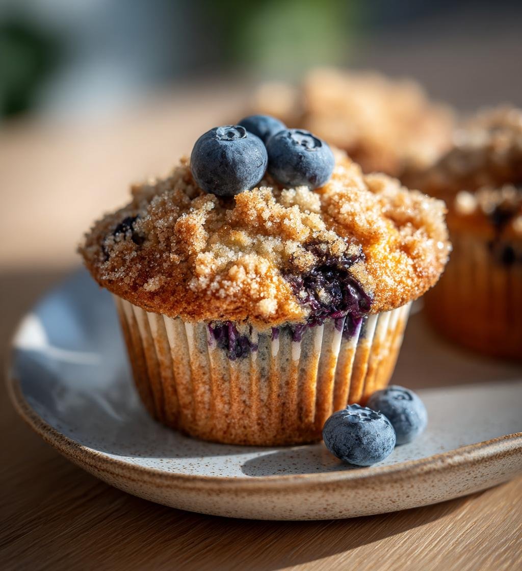 Sportlovsfika med blåbärsmuffins och vaniljsmul – Enkel och God