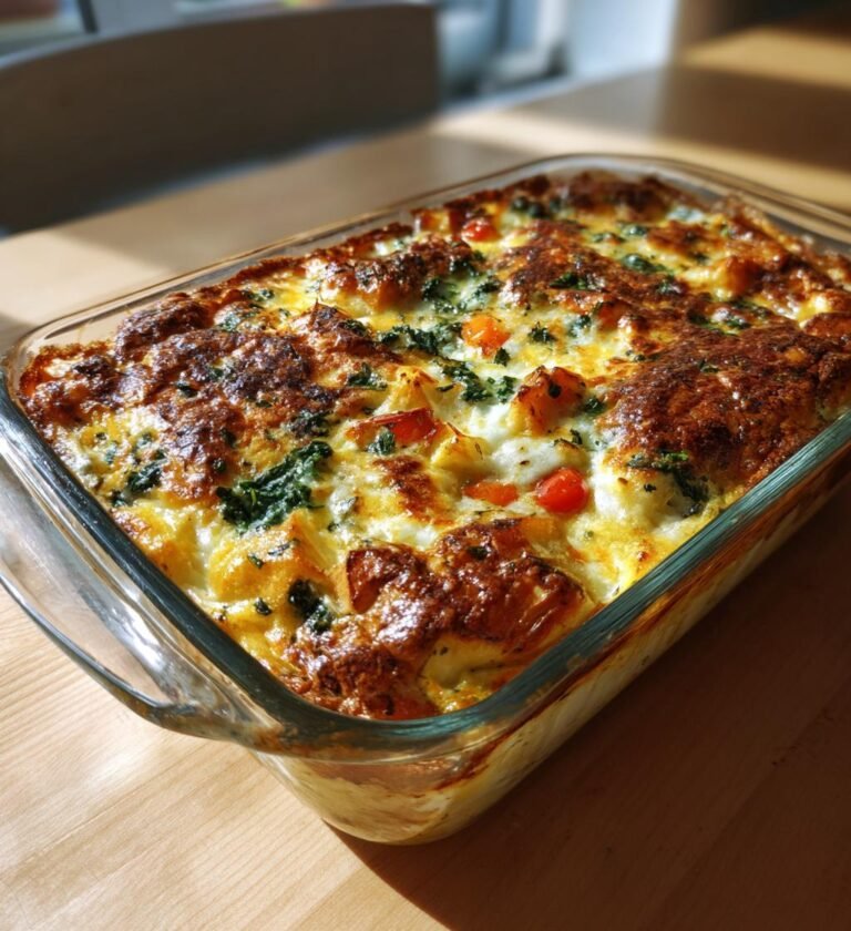 Kycklinglåda med rotfrukter, grönkål och cheddar