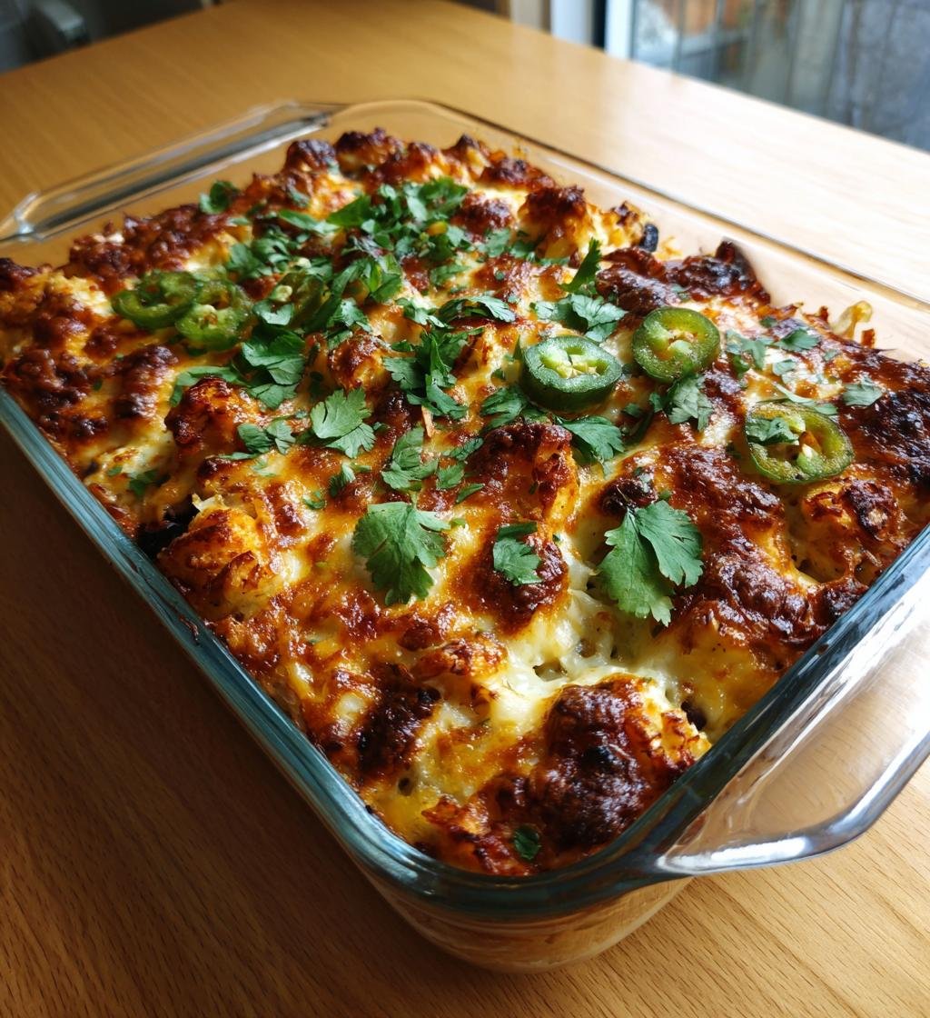 Burritogratäng med kyckling, ris och svarta bönor – Enkel och God