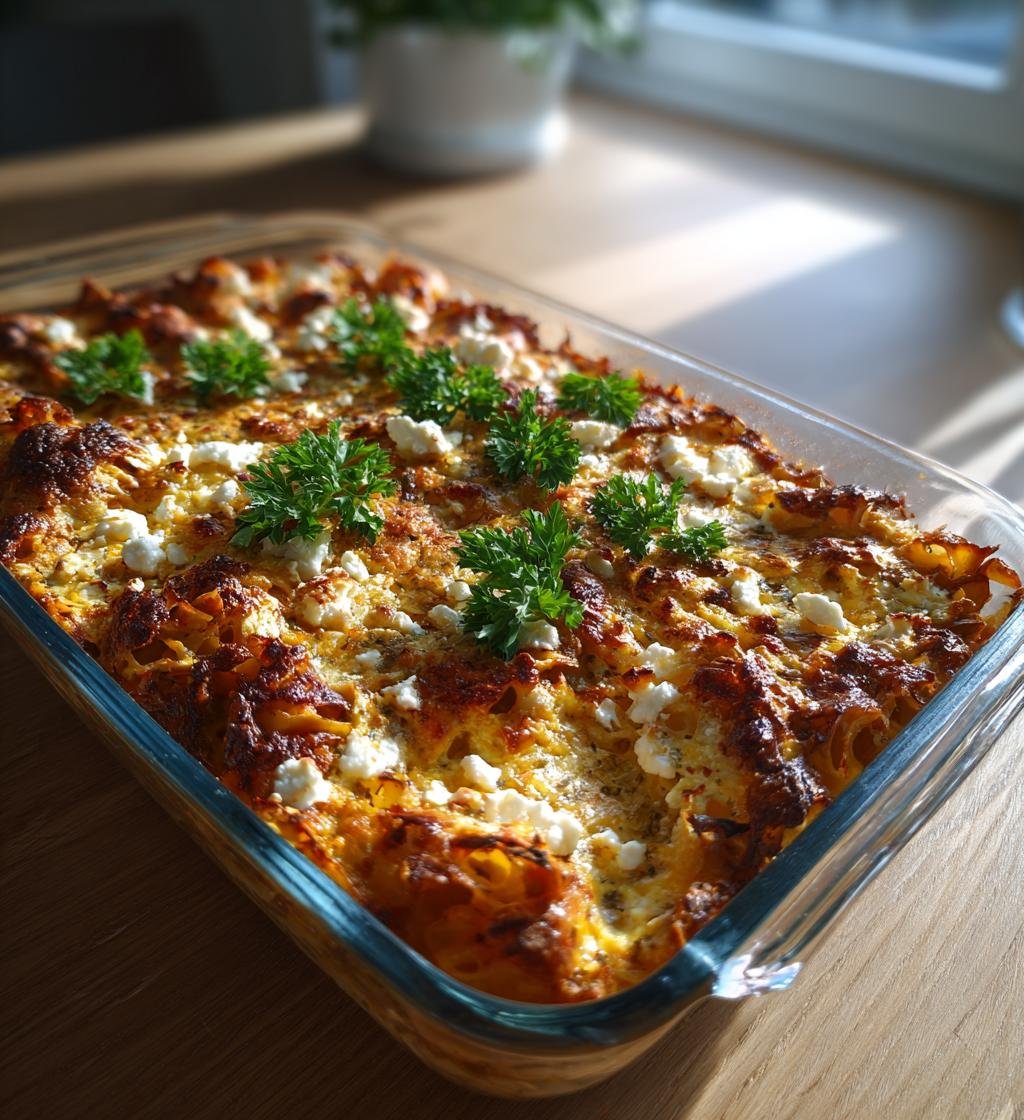 Vegetarisk pastitsio med linser, kanel och fetaost – Enkel och God - steg för steg