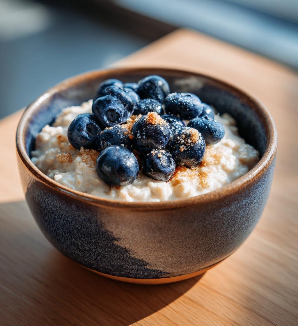 Bakad havregrynsgröt med blåbär och vanilj – Enkel och Nyttig Frukost