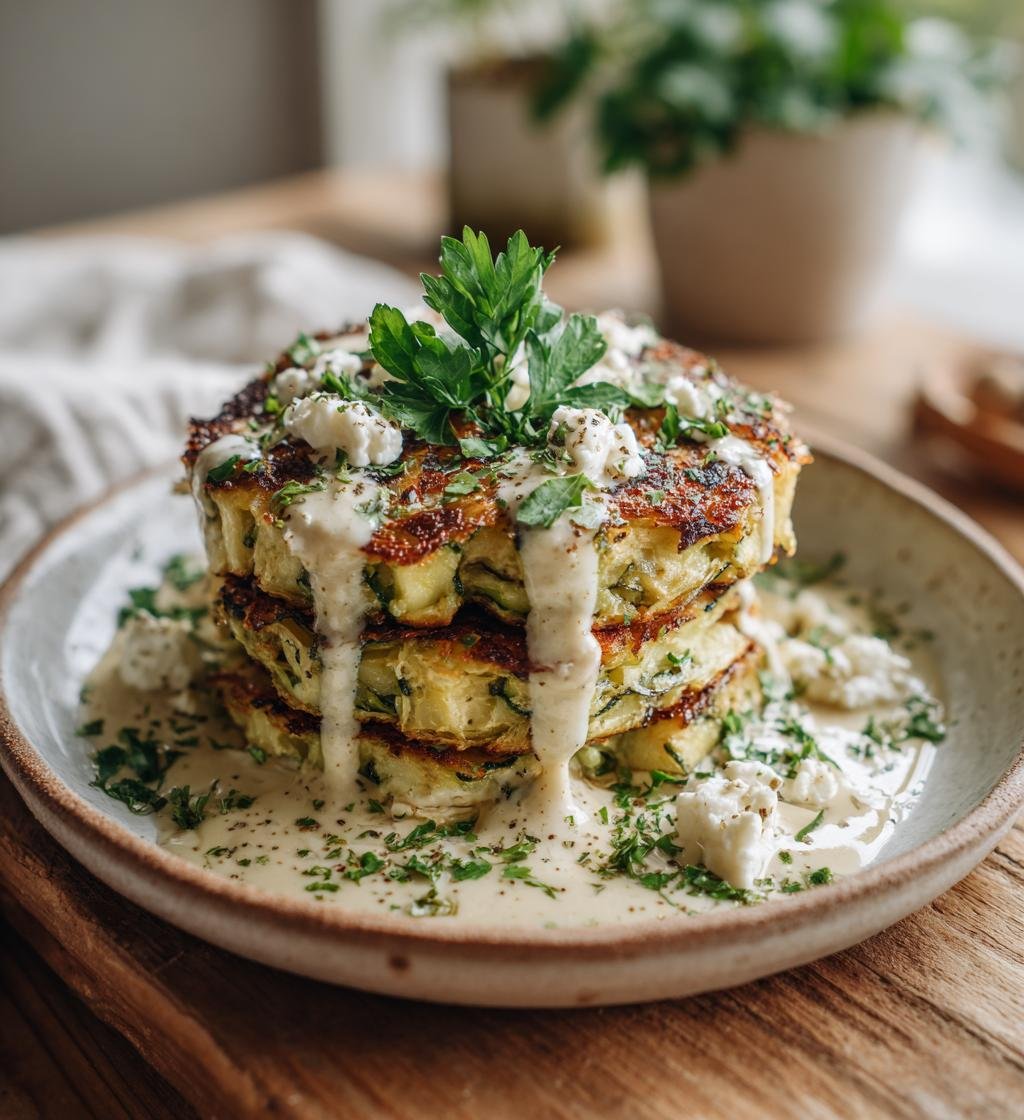 Zucchiniburgare med fetaost och vitlöksdressing – Enkel och God! - steg för steg