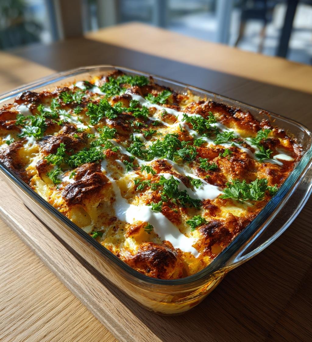 Kycklinggratäng med harissa, kikärter och yoghurttäcke – God och Enkel! - steg för steg