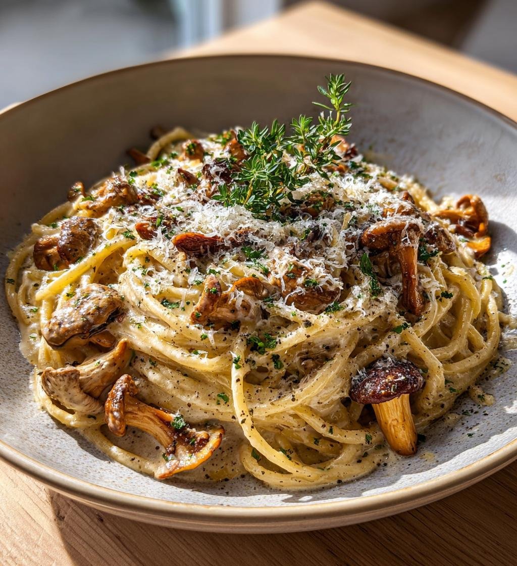 Krämig kantarellpasta med parmesan – Enkel och god rätt - steg för steg