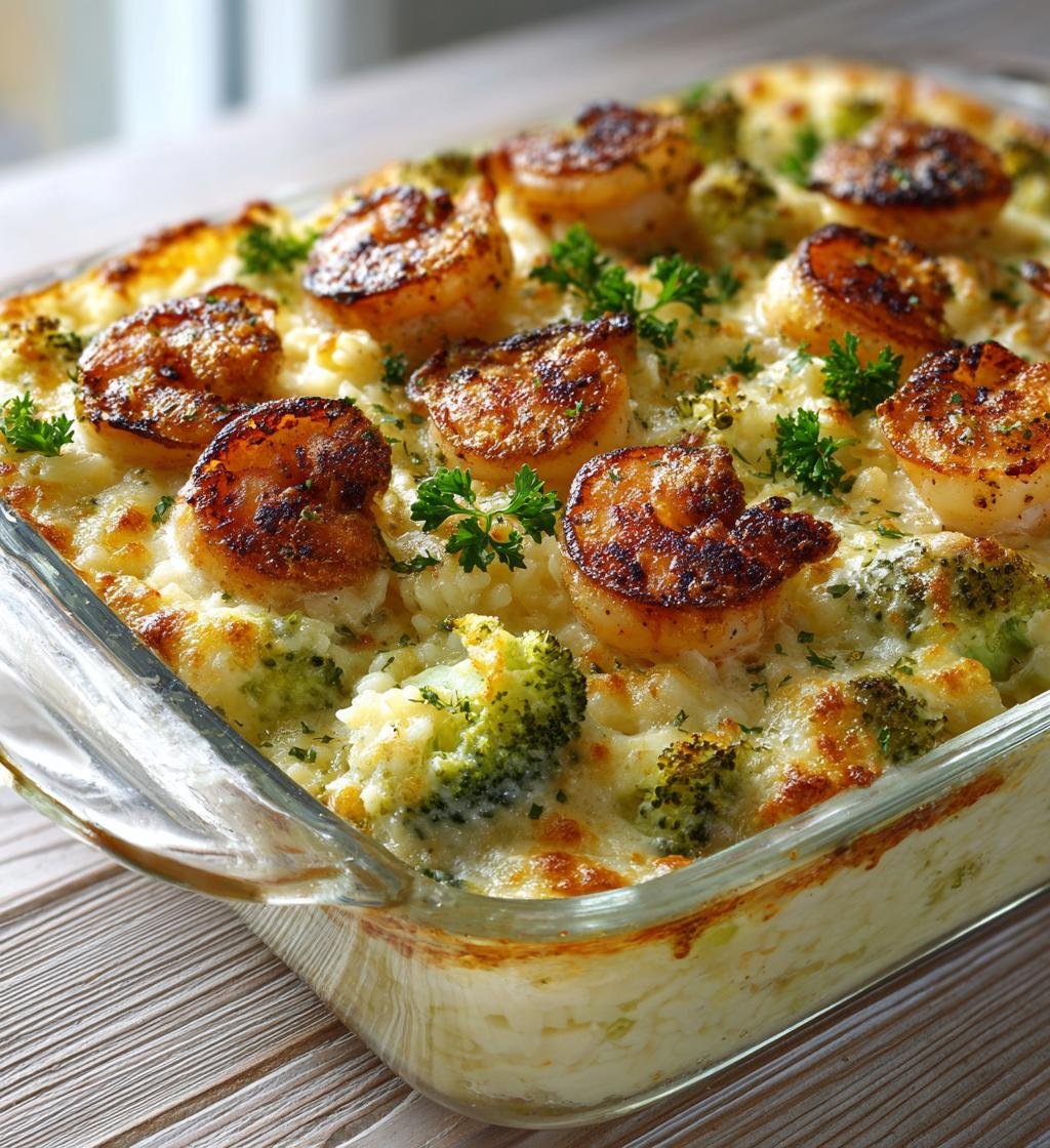 Räk- och broccolirisotto i ugn – Enkel och Krämig Middag