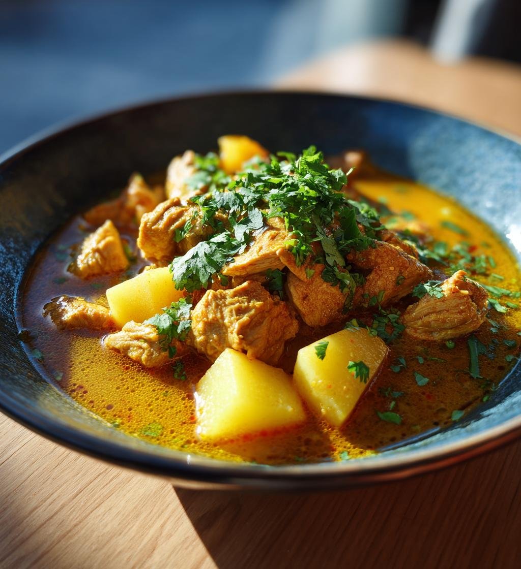 Kycklinggryta med curry och äpple – Enkel och god middag