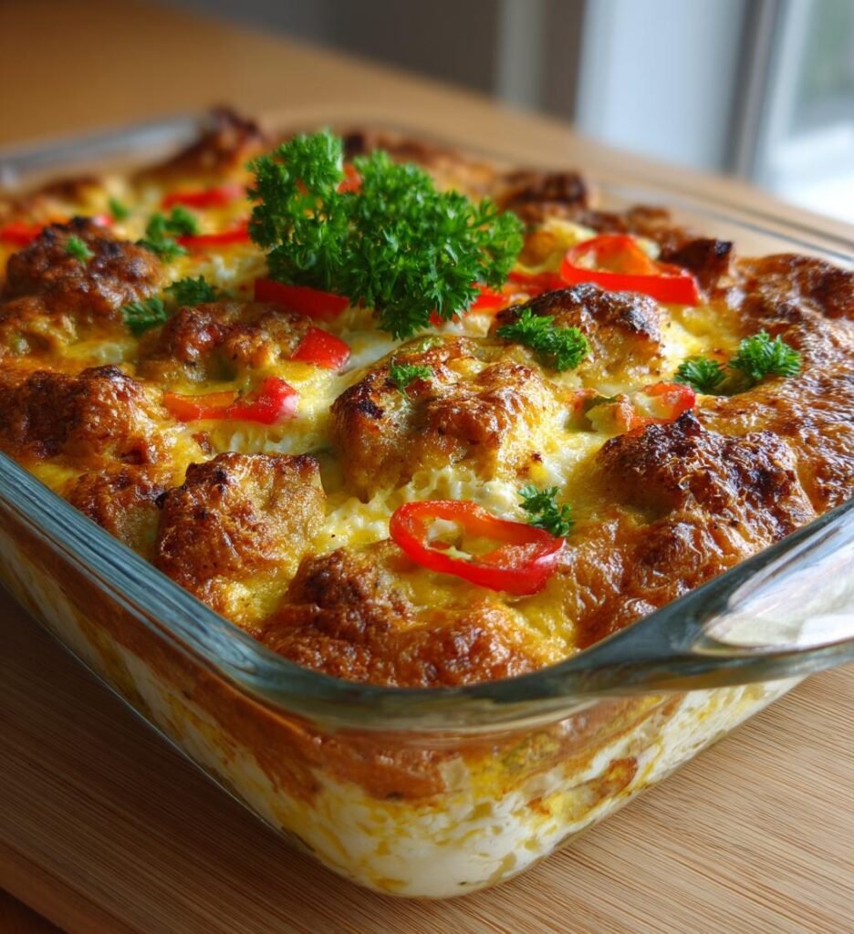 Kycklingpaj med sweet chili, paprika och färskost