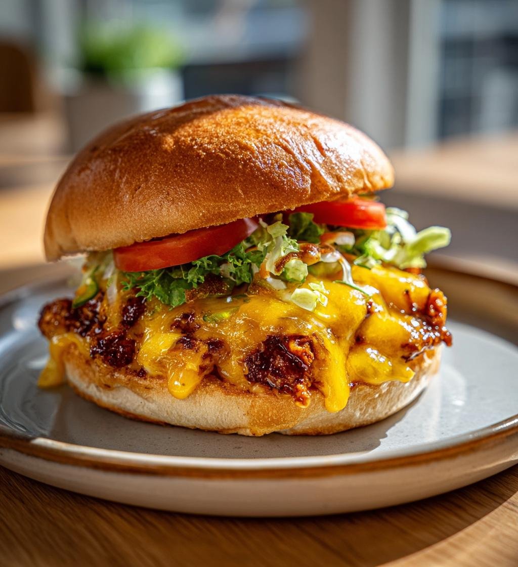 Kycklingburgare fyllda med cheddar och jalapeño – Enkel och Saftig - steg för steg