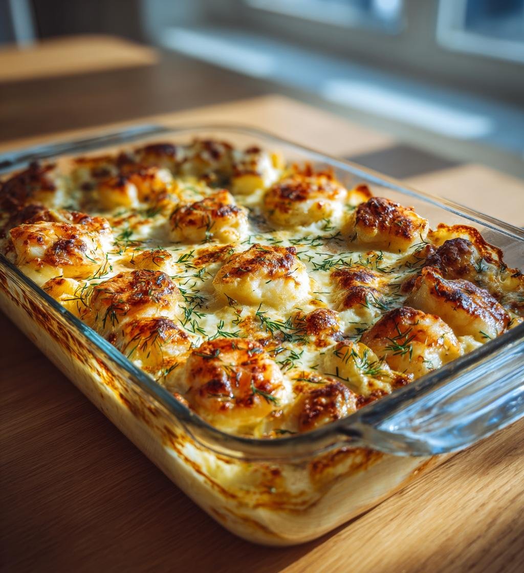 Kräftstjärtsgratäng med dill och Västerbottensost - Enkel och Krämig
