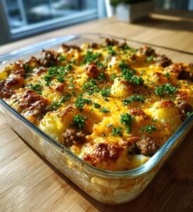 Tacomuffins med potatis, köttfärs och cheddar