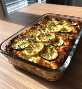 Laxlasagne med zucchini, citron och ricotta