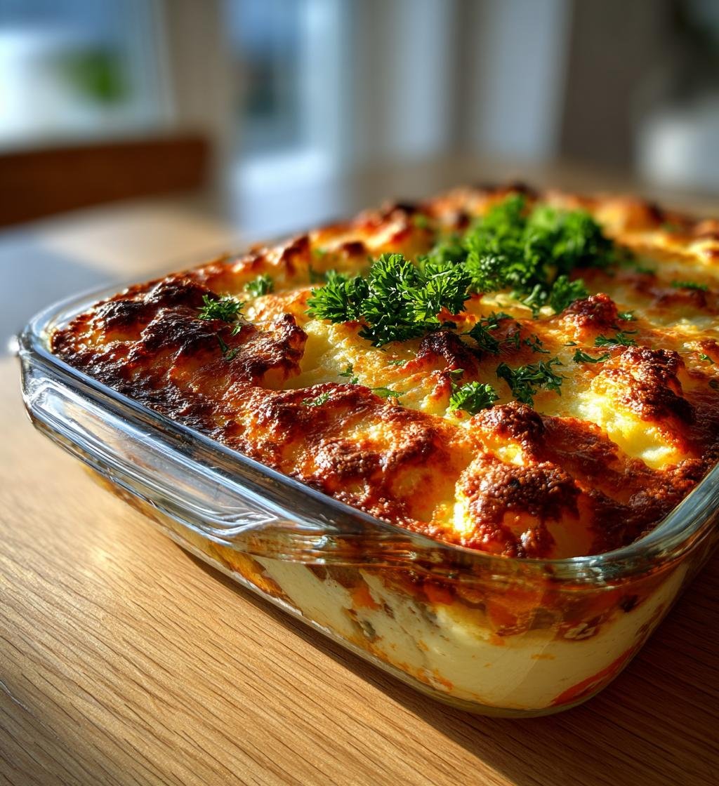 Cottage pie med köttfärs och ostigt potatismos - Enkel och God