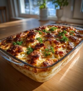 Torskgratäng med purjolök och senap
