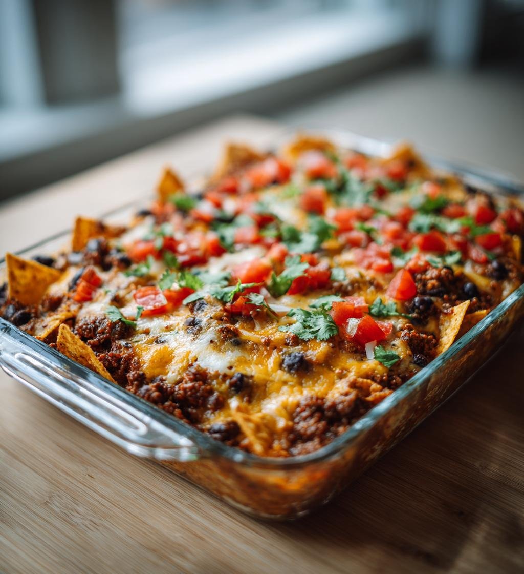Chili con carne-gratäng med nachos och ost – En god och enkel middag