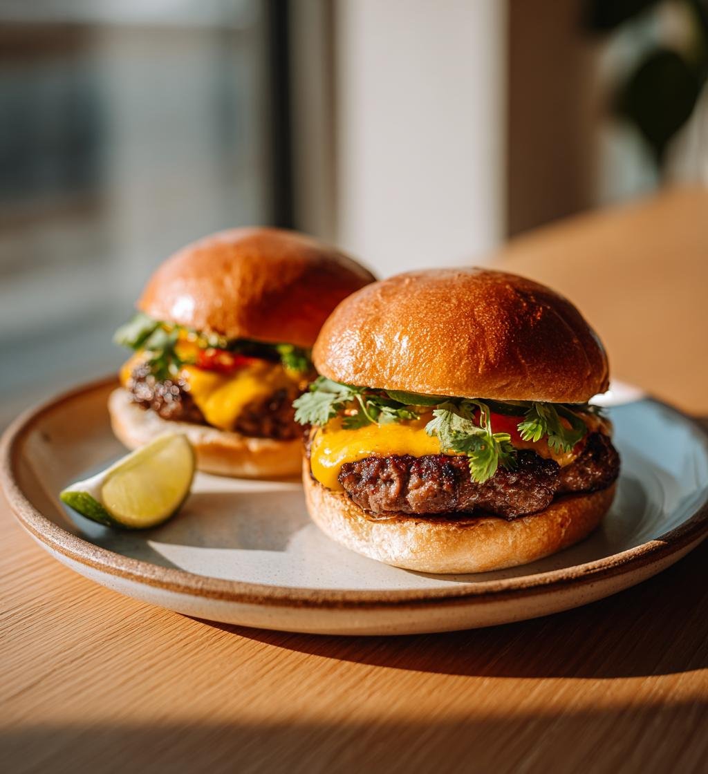 Nötfärsbiffar fyllda med cheddar och jalapeño – Saftiga och Goda