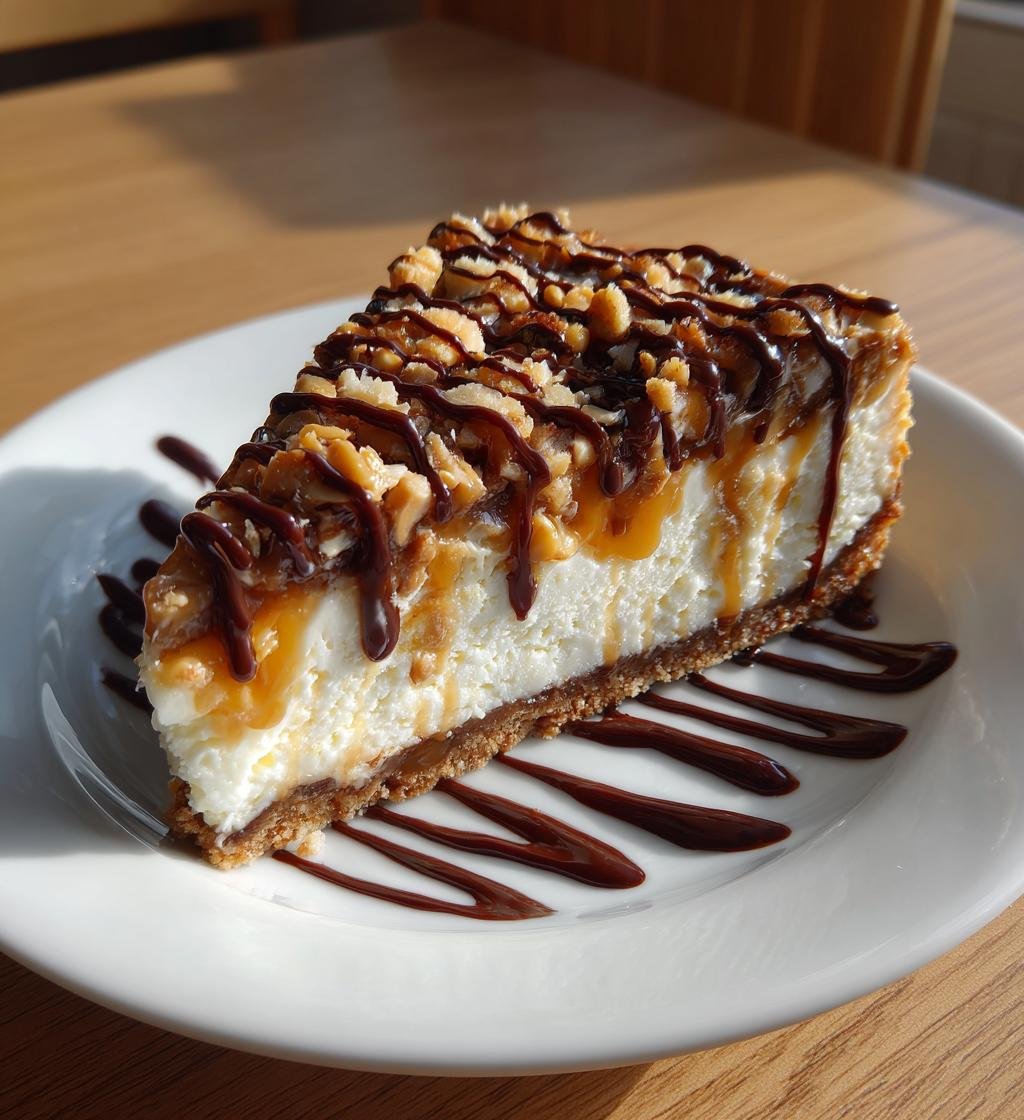 Snickerscheesecake utan ugn – Enkel och Krämig Ljuvlighet