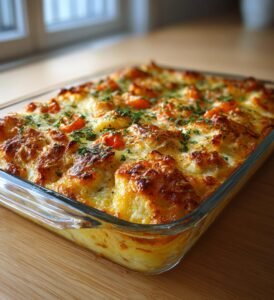 Polentagratäng med salsiccia, tomat och parmesan