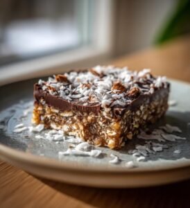 Sportlovsbollar med choklad, havre och kokos