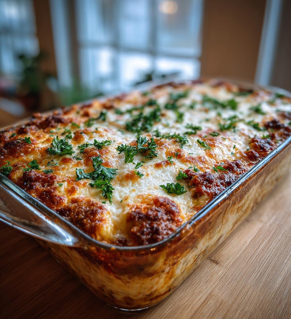 Ugnsbakad gnocchi med köttfärs och ostsås – Enkel och God middag