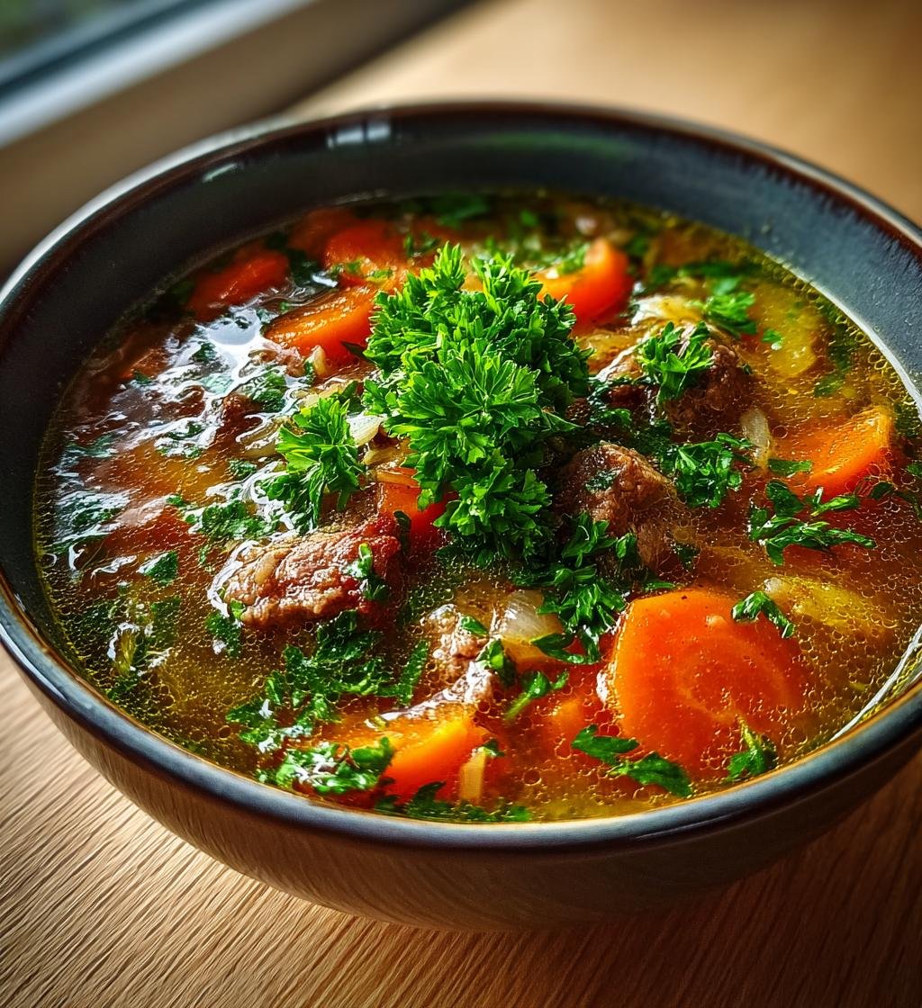 Vitkålssoppa med köttfärs och morötter - Enkel och God