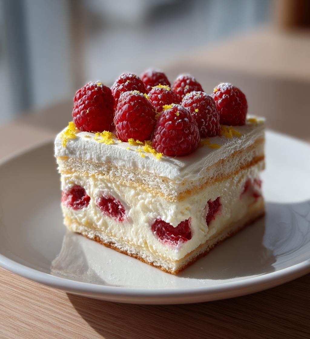 Hallon- och citrontiramisu – Krämig och Enkel Dessert som imponerar