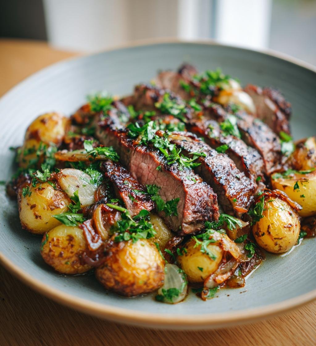 Sjömansbiff med lök och potatis – En God Hemlagad Rätt