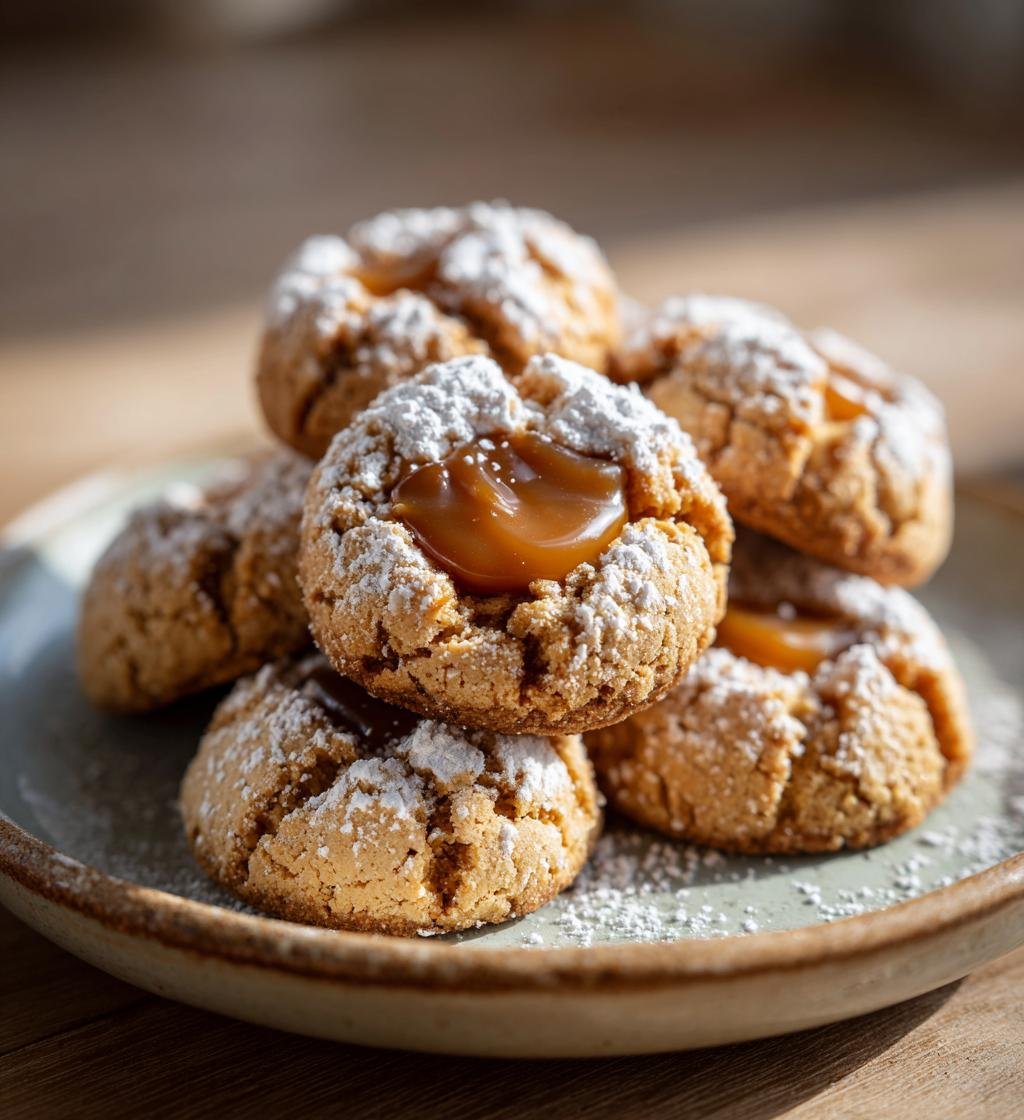 Daimcookies med mjuk kolakärna – Enkel och God bakverk