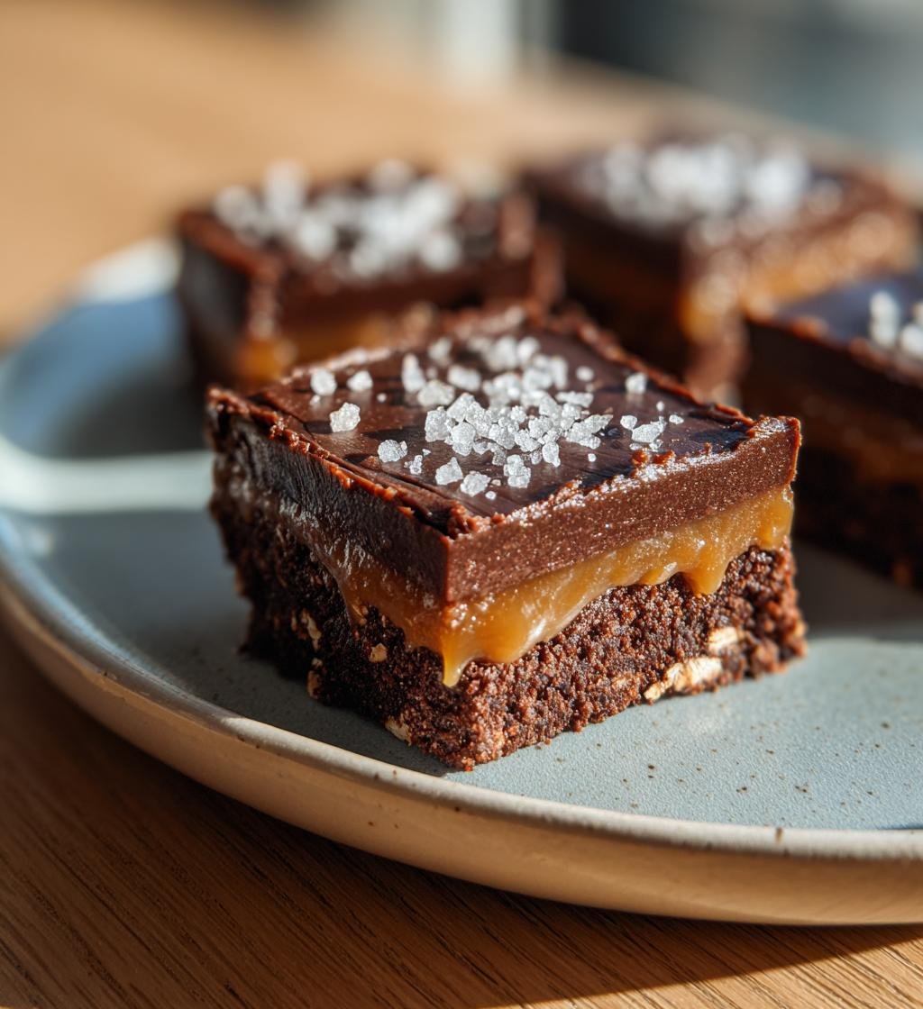 Choklad- och havrerutor med salt karamell – Enkel och God - steg för steg